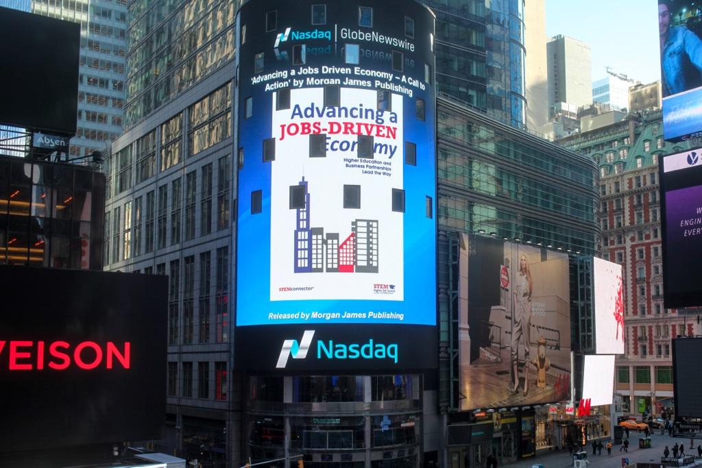 Advancing a Jobs-Driven Economy Book Cover - Times Square