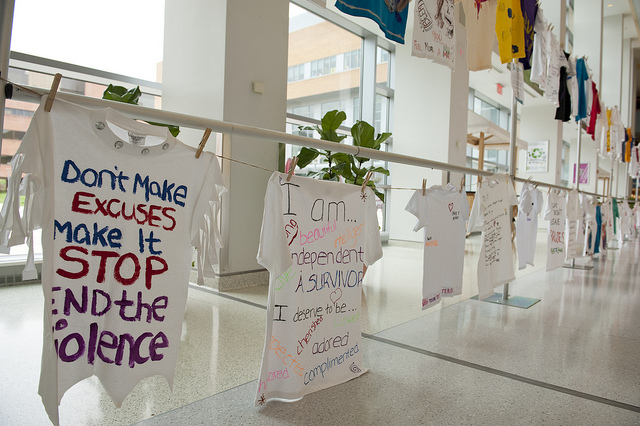 clothesline project