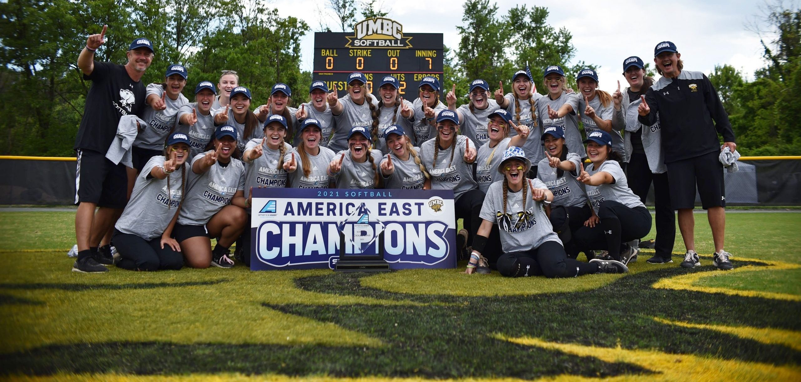 UMBC softball wins America East championship, continues on to NCAA